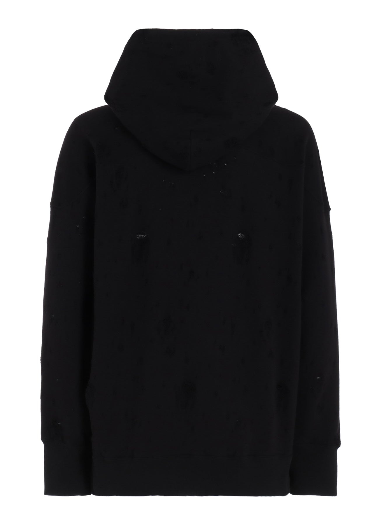 Damaged Lining Yoke Hoodie - Trendy Distressed Streetwear for Men & Women | Perfect for Casual Outfits, Layering & Urban Fashion