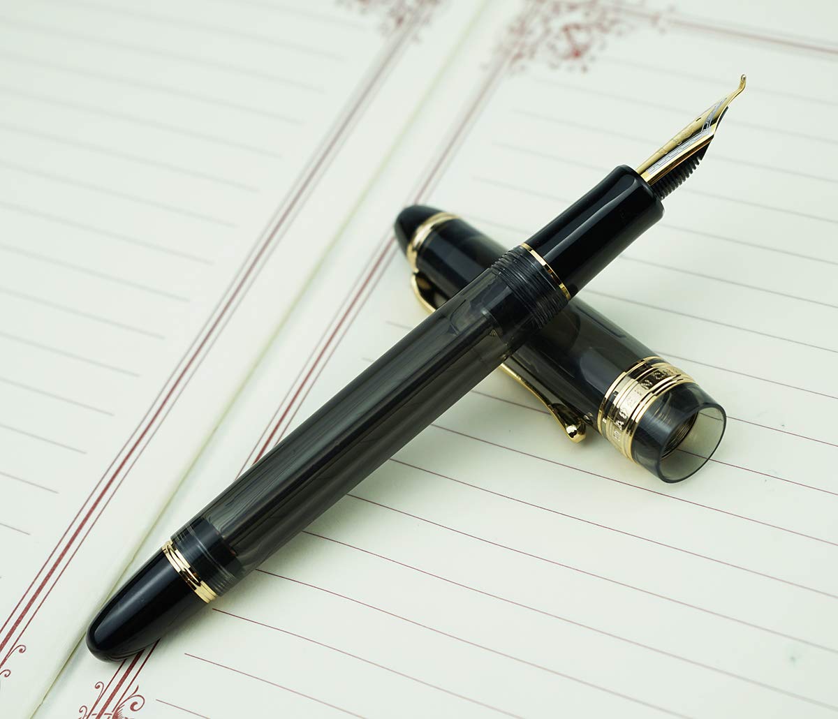 Lanxivi Yongsheng 699 Fude Fountain Pen - Bent Nib, Vacuum Fill for Calligraphy & Sketching