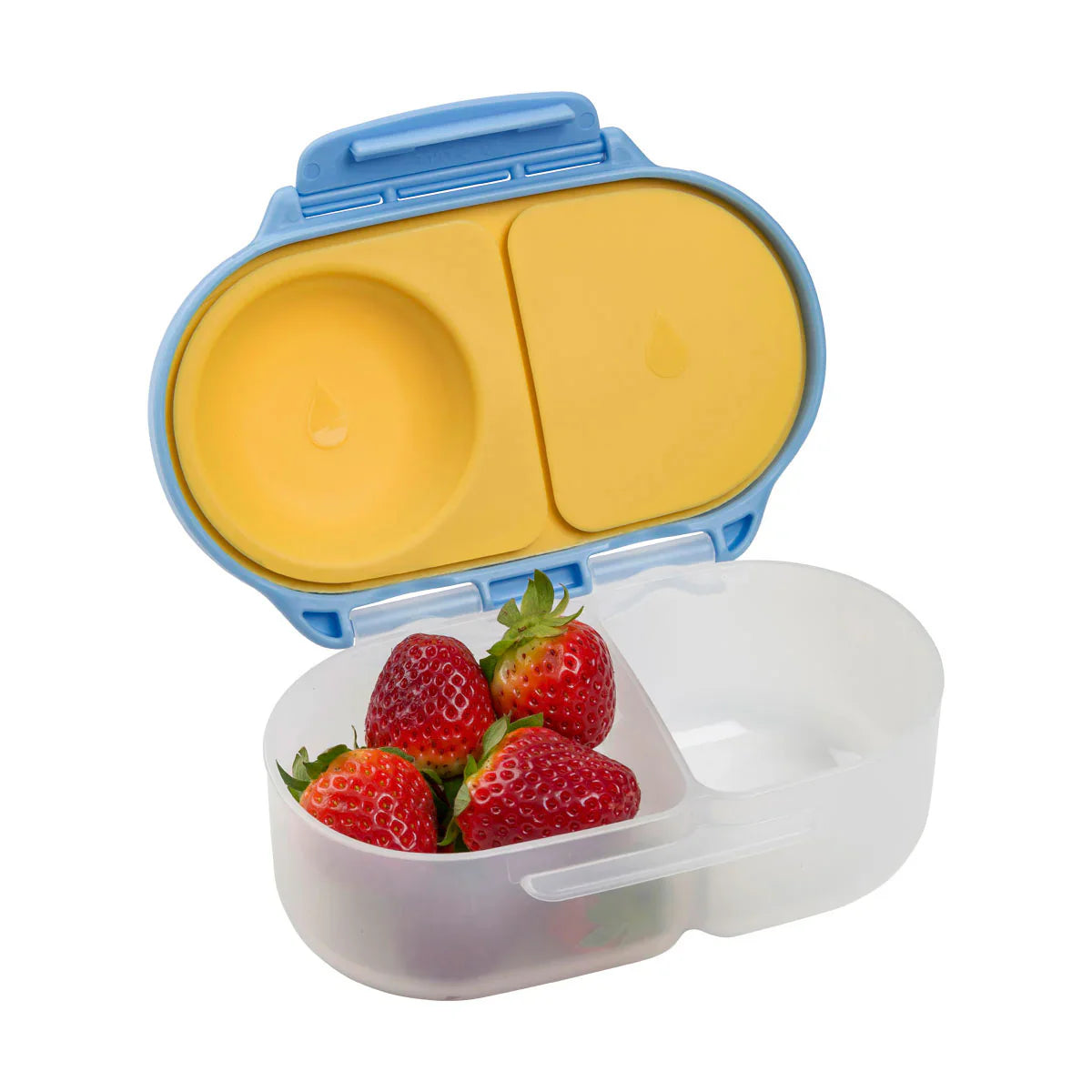 b.box Snack Box - Leak-Proof Kids Snack Container with Lid, BPA-Free & Portable for On-the-Go (Bluey) - Perfect for School Lunches, Travel & Outdoor Activities