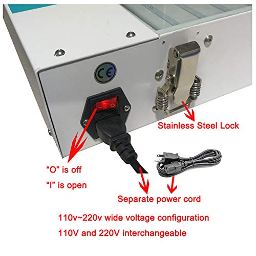 80W LED UV Exposure Unit with Vacuum Table - 20