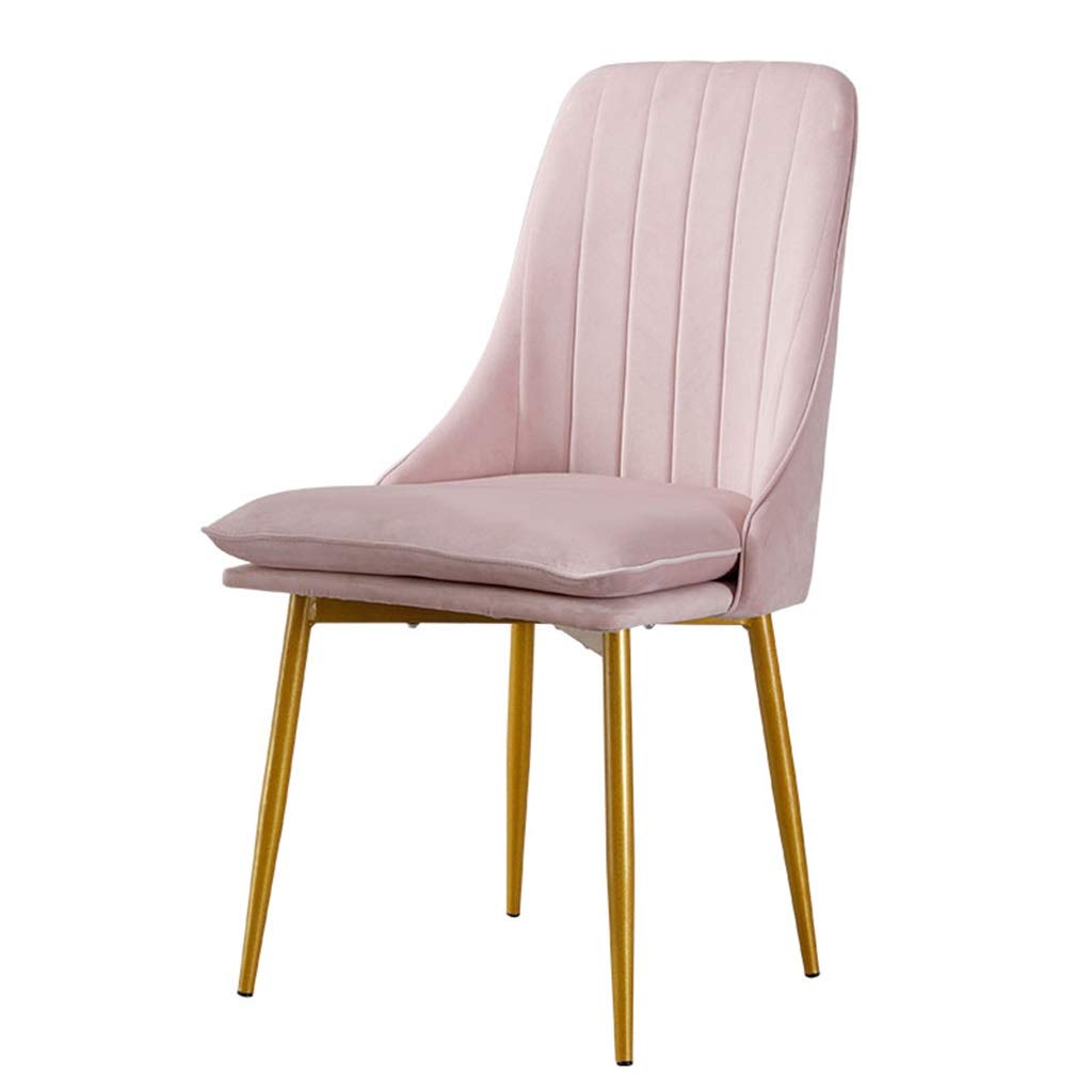 Ergonomic Armchair Dining Chair for Home Office, Computer Desk, Makeup Vanity - Comfortable Floor Chair & Lounge Stool for Work, Study, and Relaxation