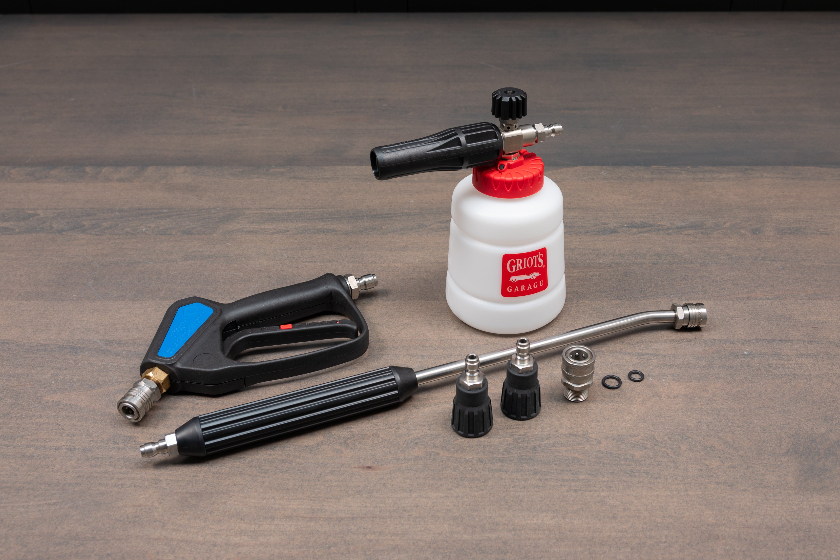 M22 14mm Sprayer Wand & Foam Cannon Upgrade Kit for Pressure Washers - Car Detailing, Home Cleaning & Outdoor Washing Accessories