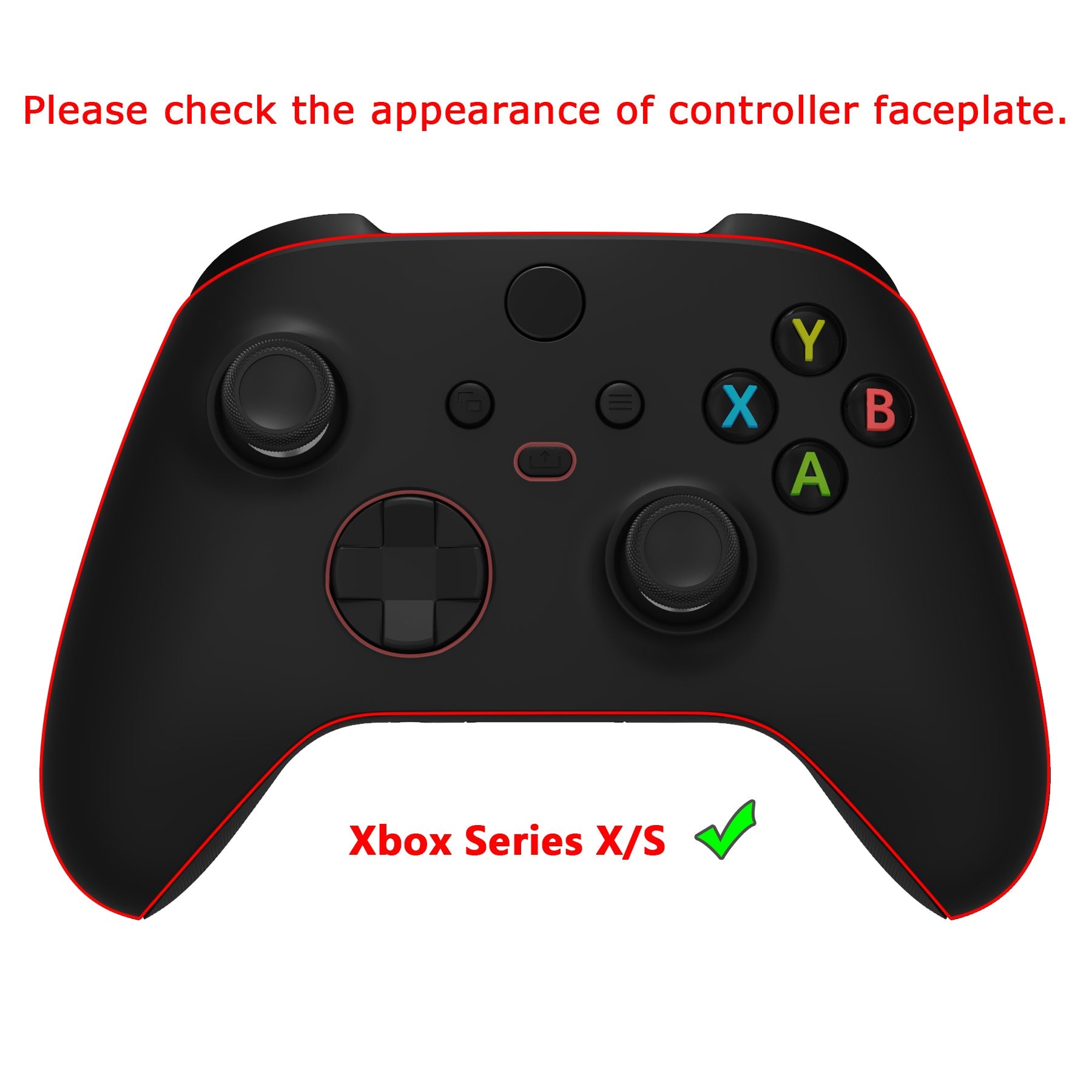eXtremeRate Blue Replacement Front Housing Shell for Xbox Series X & S Controller - Premium Custom Gaming Shell for Enhanced Comfort & Style - Perfect for Gaming Enthusiasts & Modders