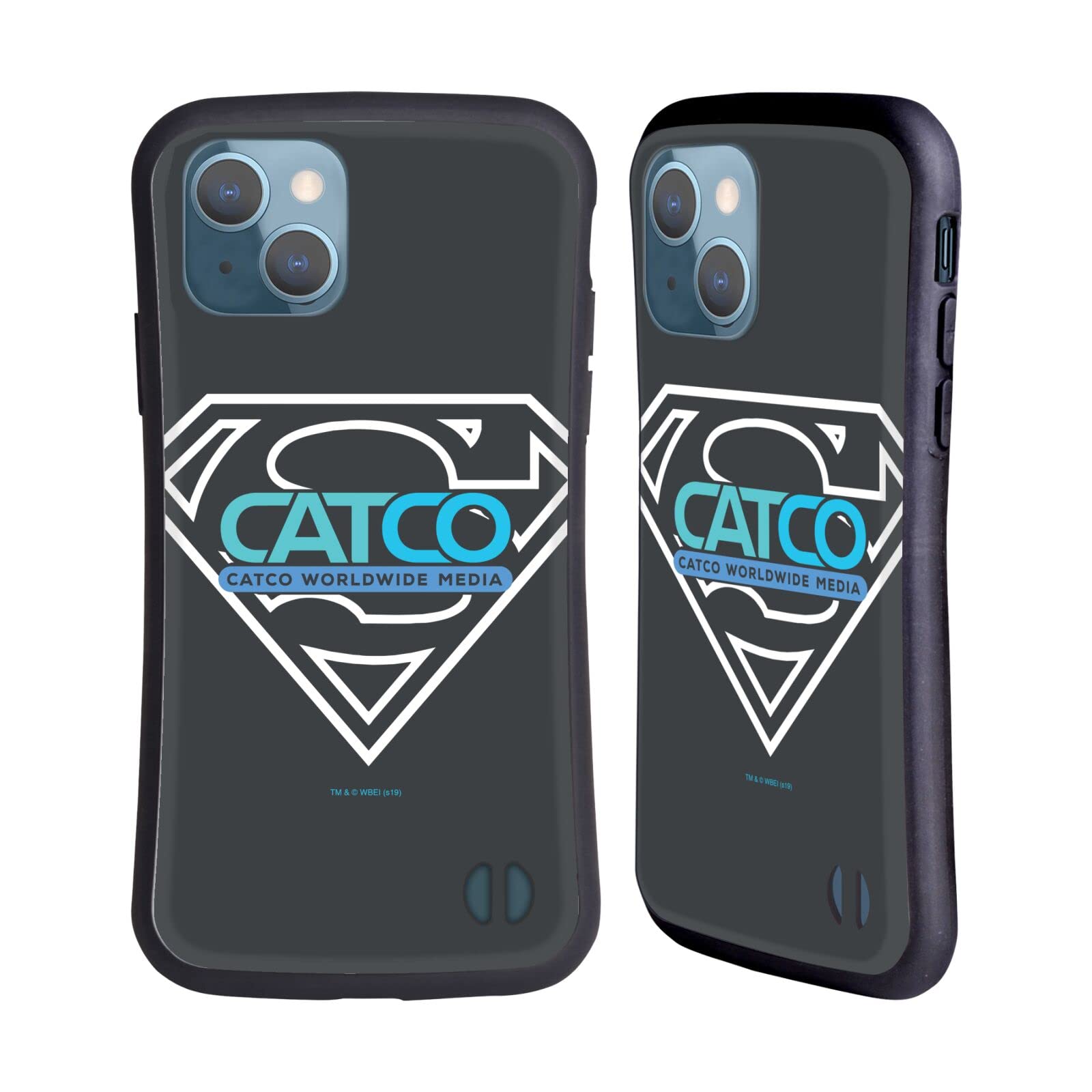 **Officially Licensed Supergirl TV Series Catco Graphics Hybrid Case for Apple iPhone 13 - Durable Protection & Stylish Design - Perfect for Fans, Daily Use & Gift Giving**