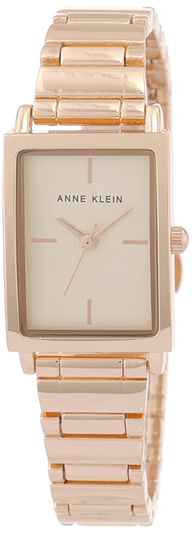 Anne Klein Women's Elegant Bracelet Watch - Gold-Tone Stainless Steel, Water Resistant, Fashion Accessory for Work, Party & Everyday Wear