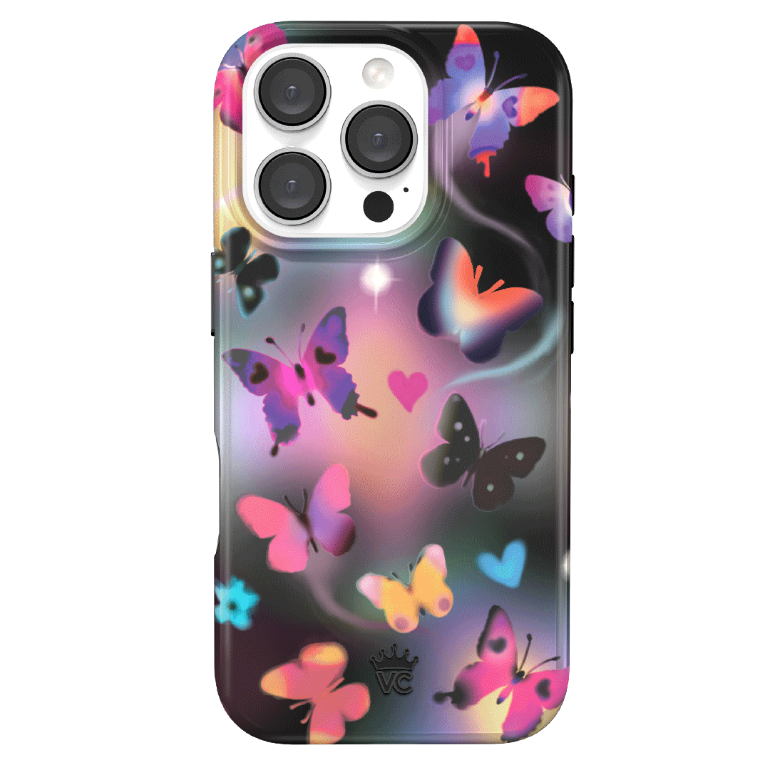 Aurora Butterfly iPhone Case - Elegant & Durable Phone Cover for iPhone [Model] - Perfect for Everyday Use, Travel & Special Occasions