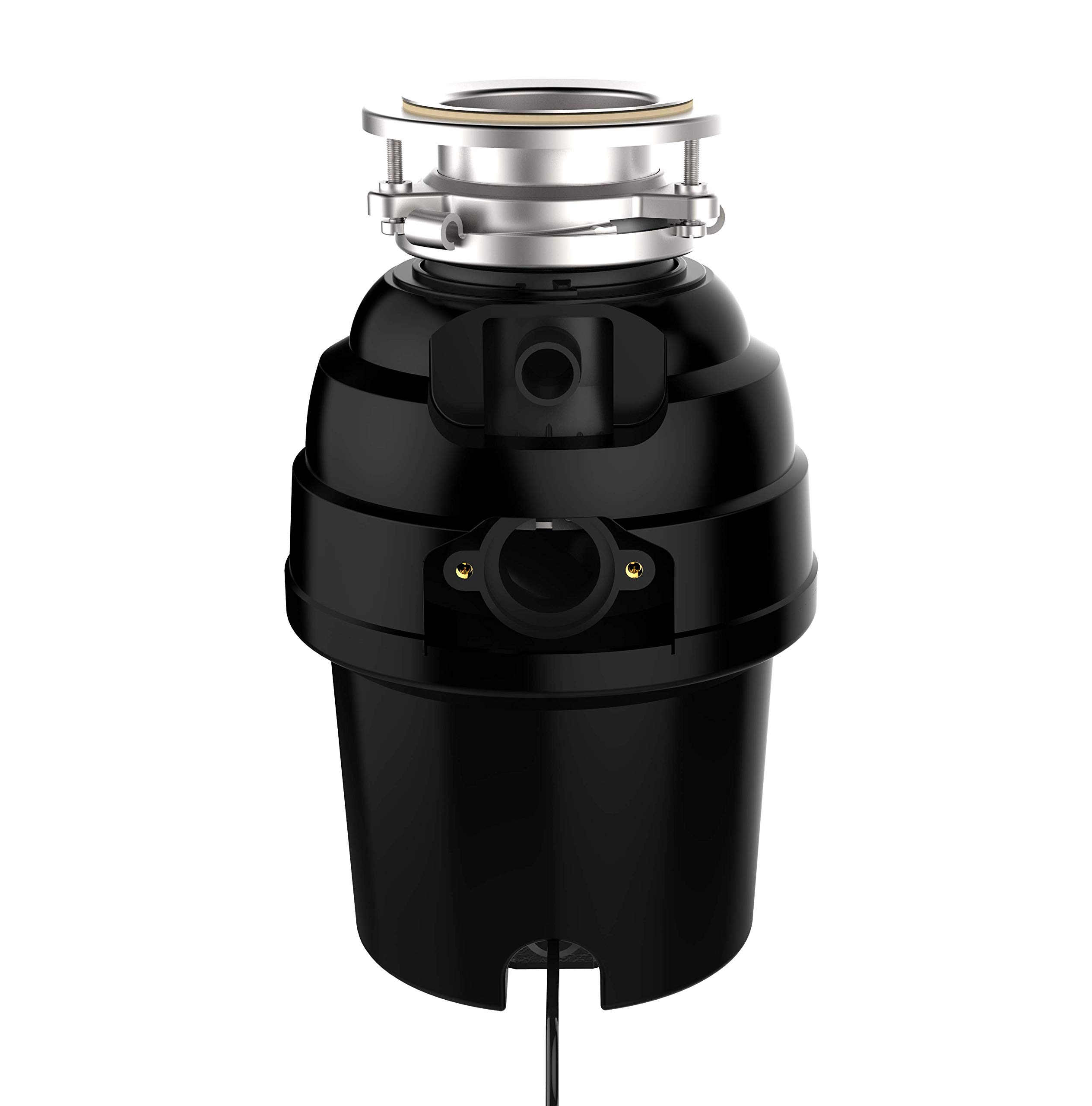 Waste Maid 10-US-WM-458-3B 3/4 HP Stainless Steel Garbage Disposal with Anti-Jam Technology - Powerful Food Waste Grinder for Kitchen Sink, Black | Ideal for Home, Restaurant & Commercial Use