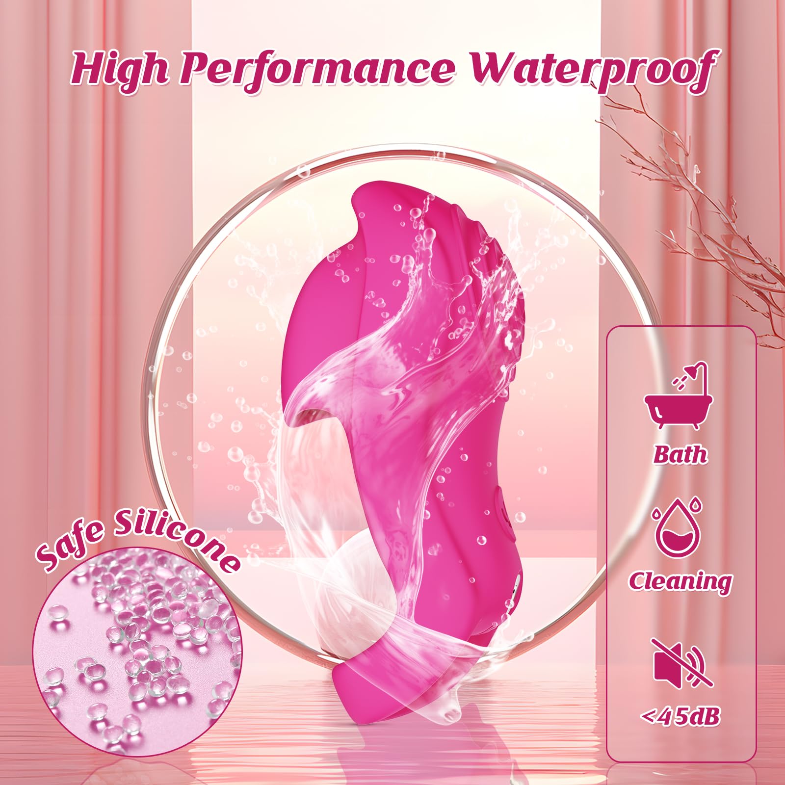 9-Speed Finger Vibrator for Women - Mini G-Spot & Clitoral Stimulator with 5 APP Control Modes, Waterproof & Quiet Adult Sex Toy for Couples - Perfect for Solo Play, Foreplay & Intimate Moments