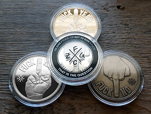 ZFG Inc. Bronze Decision Maker Coin - Fun Novelty Gift for Adults - Flip Coin for Choices & Entertainment - Perfect for Parties, Gag Gifts & Office Pranks
