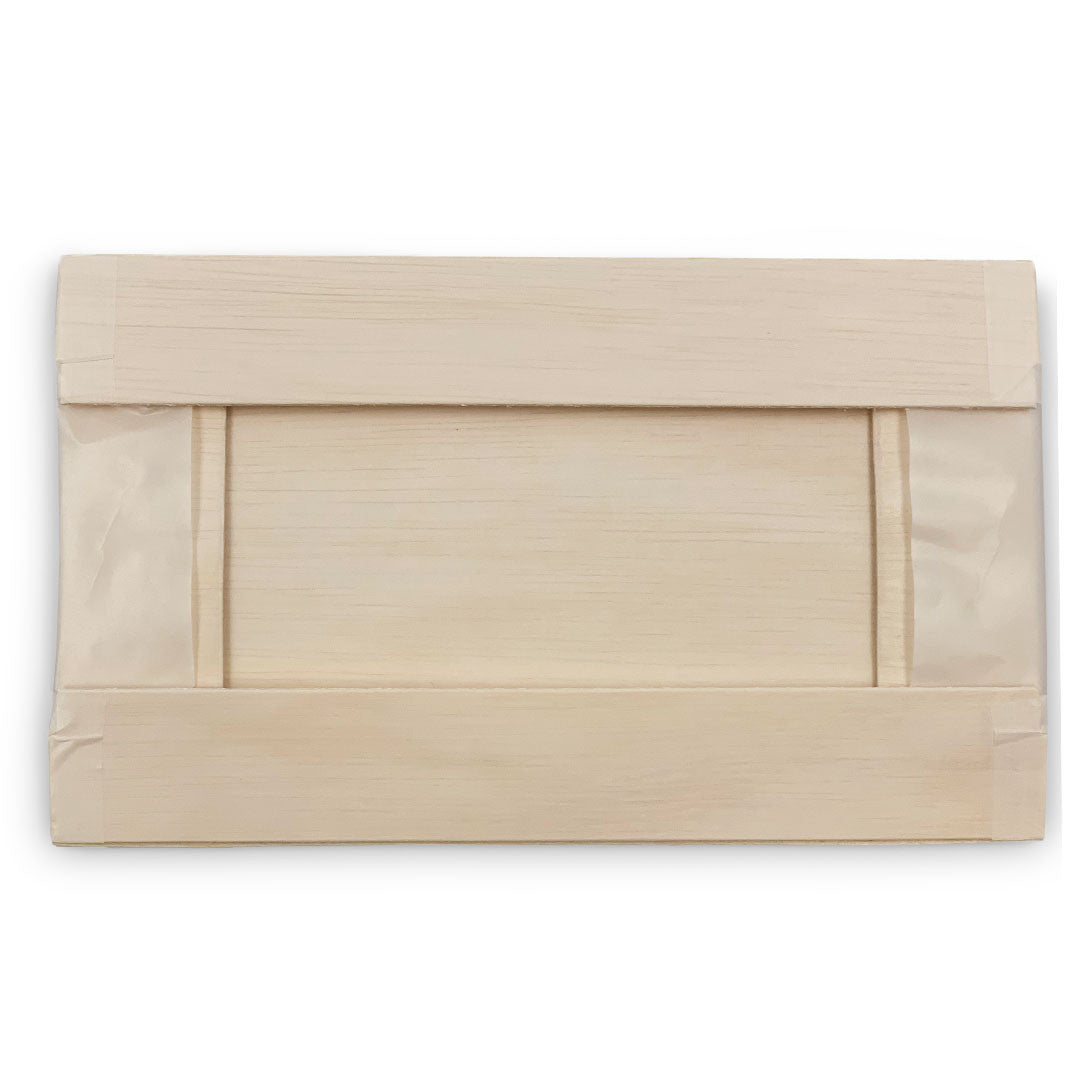 Eco-Friendly Coco Wooden Rectangular Takeout Bento Box - Large 9