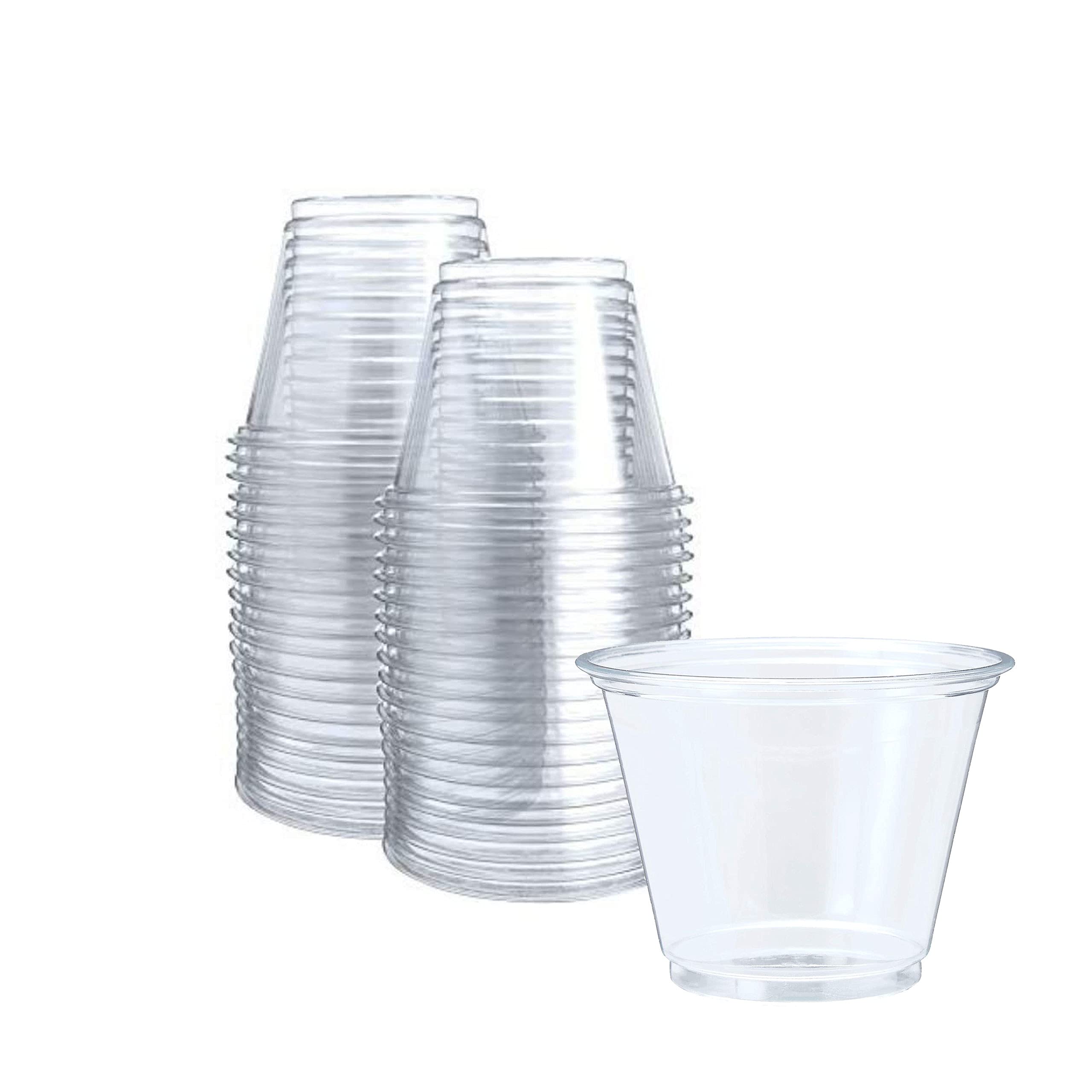 9oz Crystal Clear PET Plastic Cups - Case of 1000, Disposable Drinkware for Parties, Events, and Catering - BPA-Free, Durable & Eco-Friendly
