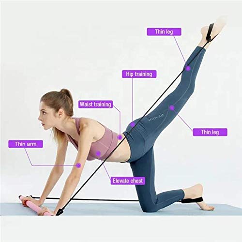 Premium Pilates Bar Kit with Exercise Ball, Resistance Bands & Yoga Ball - Full Body Workout Set for Toning, Strength Training & Stability - Perfect for Home Gym, Yoga, Pilates & Booty Workouts