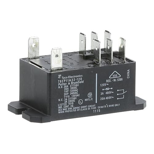 Mavrik Exact FIT HOSHIZAKI 4A5096-01 Relay Compressor Replacement Part 120V - Compatible with Commercial Ice Machines & Refrigeration Systems