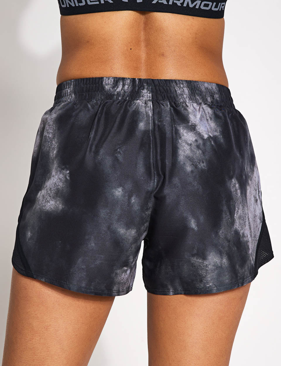 Fly By Printed 3 Shorts - Black Reflective Running Shorts for Men | Perfect for Jogging, Gym Workouts & Outdoor Activities