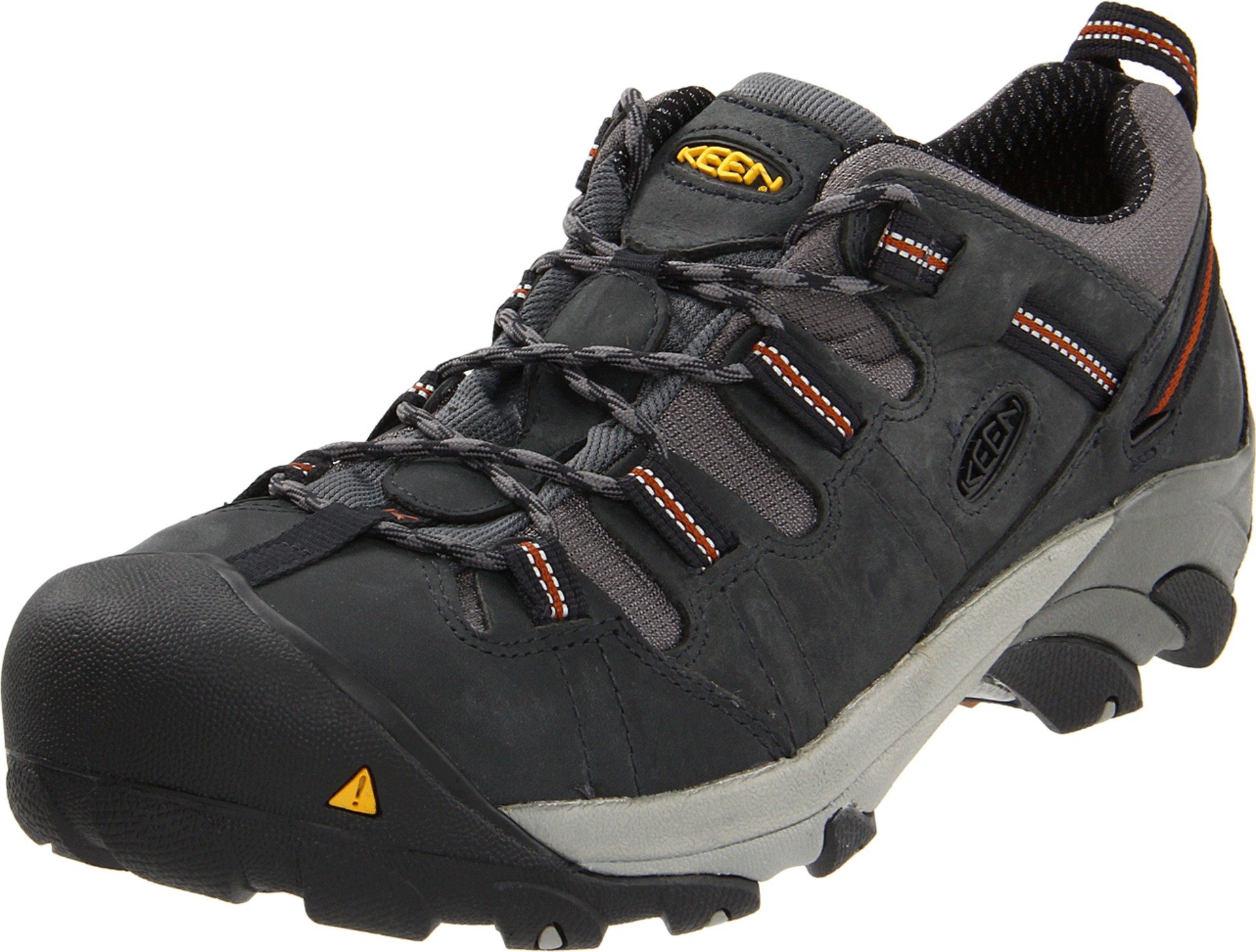 KEEN Utility Men's Detroit Low Steel Toe Work Shoes - Lightweight & Comfortable Safety Shoes for Construction, Warehouse & Outdoor Work