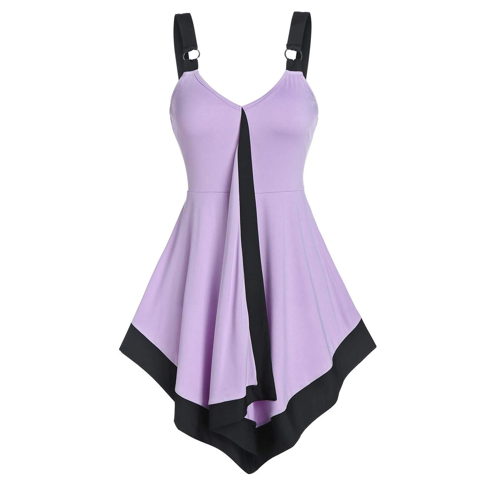Elegant Women's Maxi Dress - Sexy Solid Swing Vest Cami Tank Top & Skirt Set for Clubwear, Party & Summer Fashion | Perfect for Beach, Date Night & Casual Outings