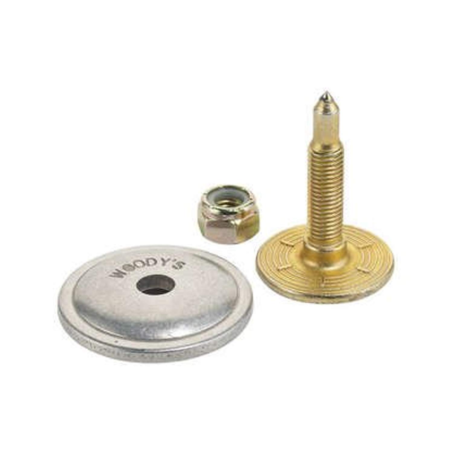 Ski-Doo OEM Woody's Phantom Sharp Studs & Support Plates (84 Pack) 860200726 - Premium Snowmobile Traction for Ice and Hardpack Snow - Perfect for Winter Racing and Trail Riding