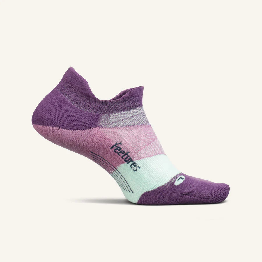 Elite Ultra Light Cushion No Show Socks for Women & Men - Breathable Invisible Liner Socks (Peak Purple) | Perfect for Running, Sneakers & Casual Wear