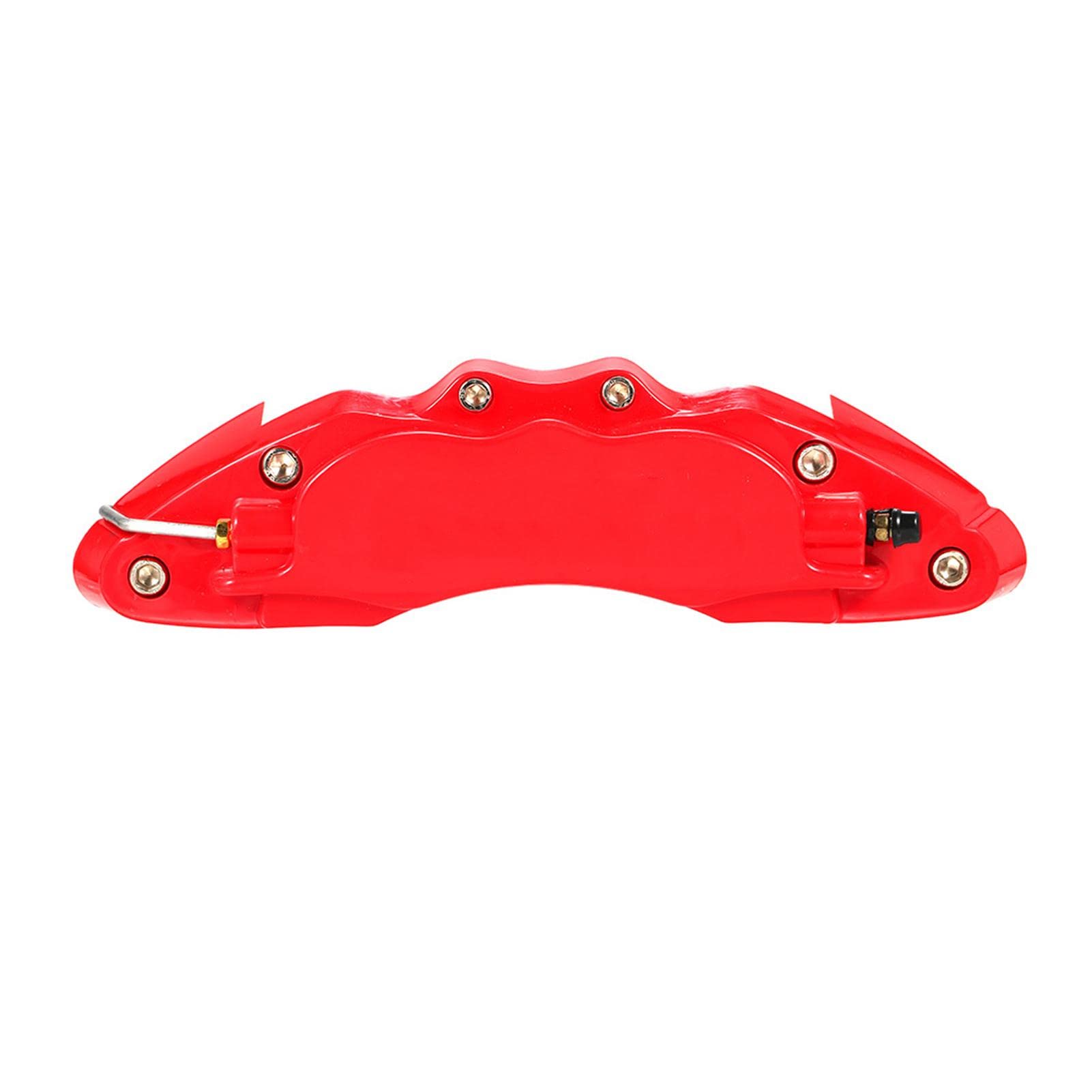 Universal Car Brake Caliper Cover Set - Front & Rear Wheel Hub Protector Guard for Enhanced Vehicle Aesthetics & Protection - Perfect for Car Enthusiasts & Auto Detailing