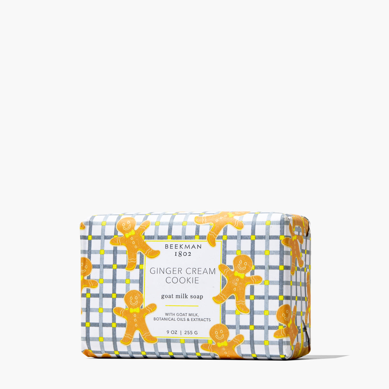 Ginger Cream Cookie Scented Goat Milk Soap - Natural Handmade Soap for Dry Skin, Moisturizing & Exfoliating - Perfect for Gifts, Bath & Shower