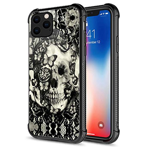 Victorian Gothic lace Skull