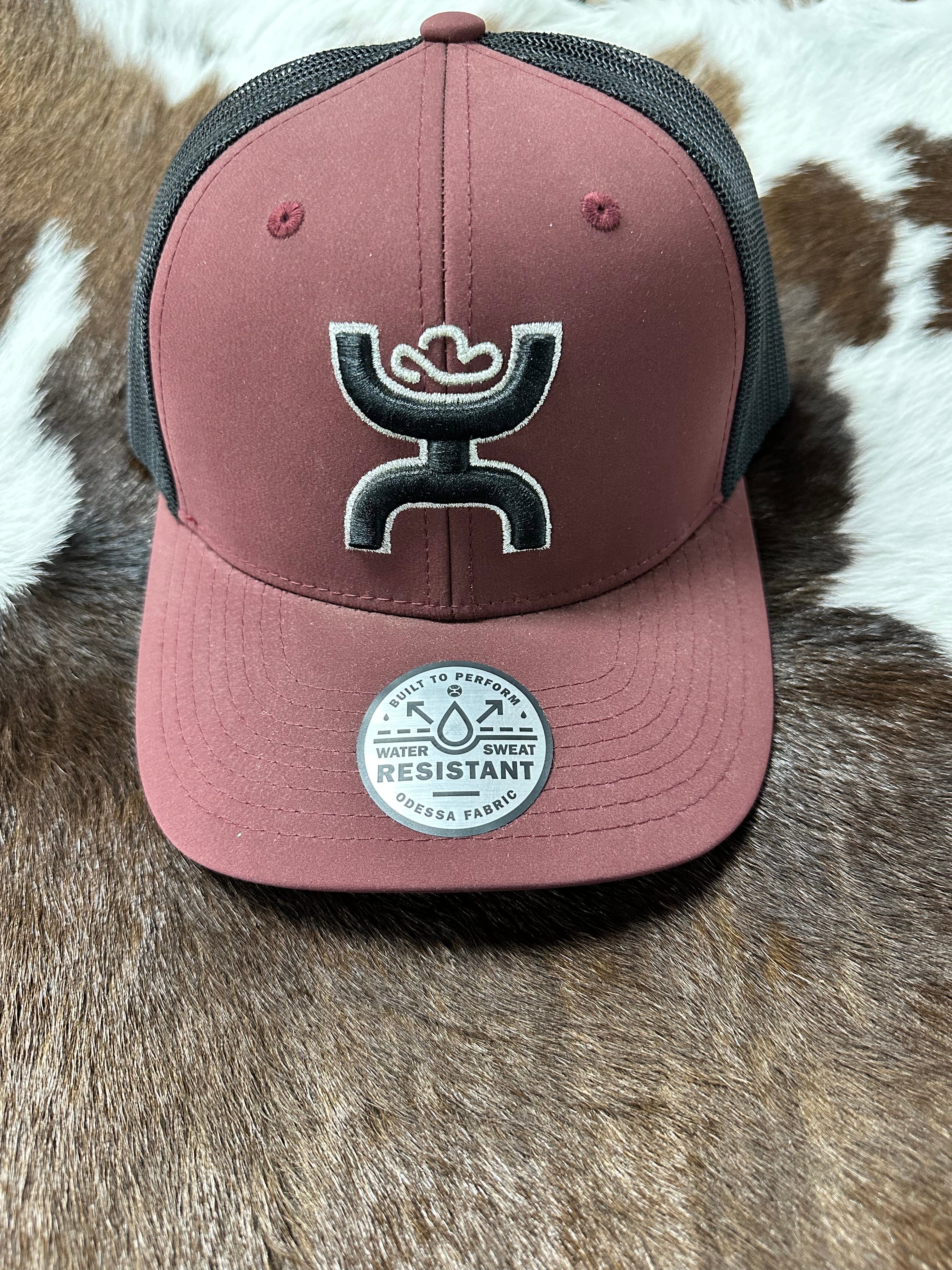 Maroon Hooey Hat for Men & Women - Classic Adjustable Cotton Baseball Cap for Outdoor Activities, Sports & Casual Wear