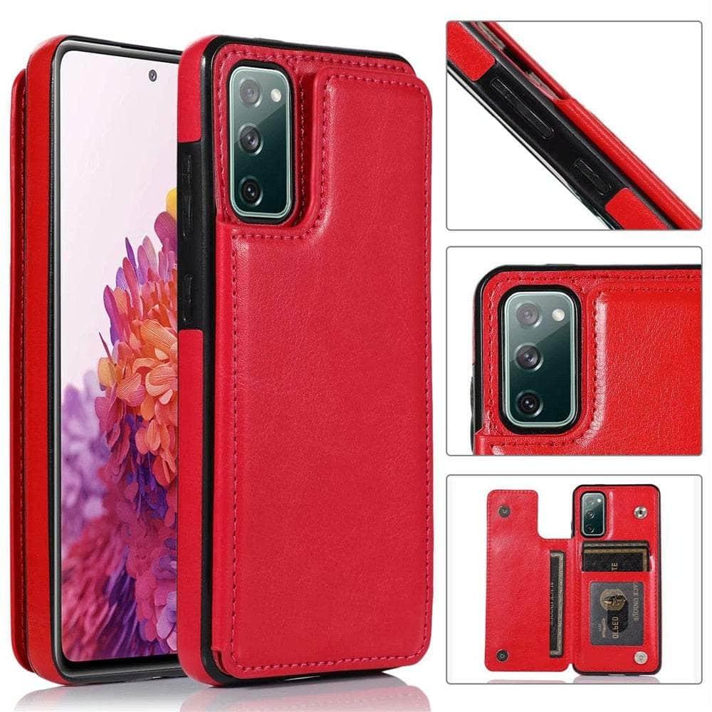 Samsung Galaxy S22 Ultra Flip Wallet Case - Premium Leather Cover with Card Holder & Stand for Daily Use & Travel