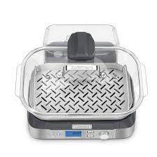 Cuisinart STM-1000C CookFresh Digital Glass Steamer - Refurbished with Warranty | Healthy Vegetable & Seafood Steaming | Perfect for Home Cooking & Meal Prep