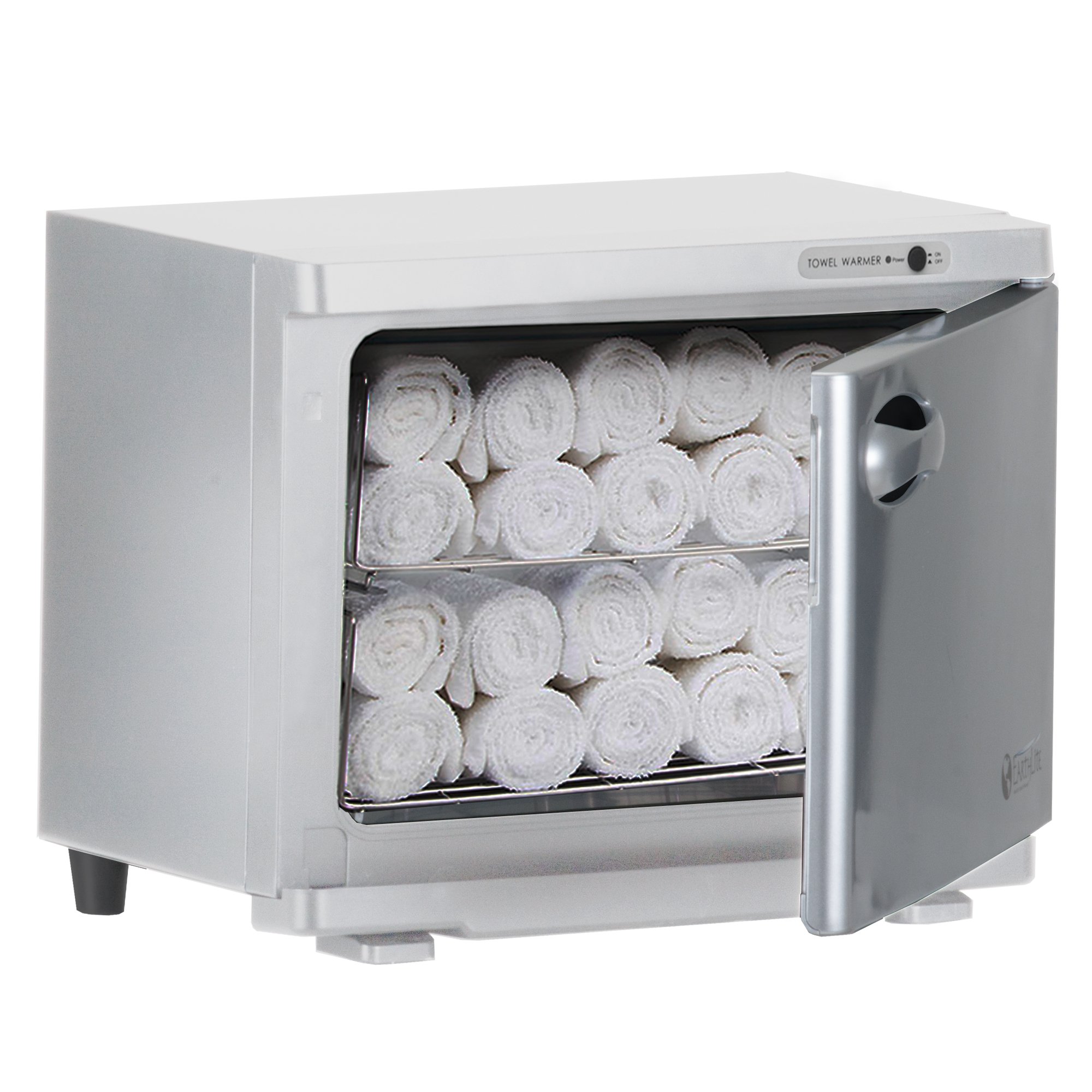 EARTHLITE Dual Hot Towel Warmer Cabinet - Professional Spa & Salon Equipment for Steam Towels, Perfect for Massage Therapy, Facial Treatments & Home Relaxation