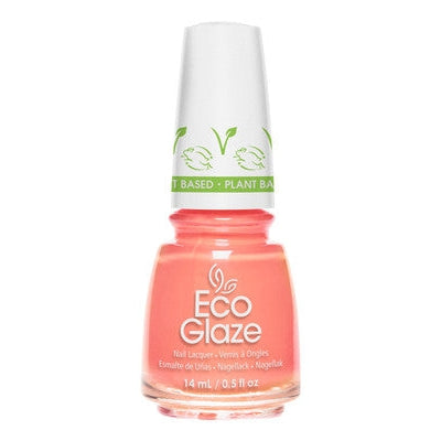 China Glaze Eco Glaze Apricot Of My Life Nail Polish - 0.5 oz #82059 - Vegan & Cruelty-Free Nail Lacquer for Manicures & Pedicures