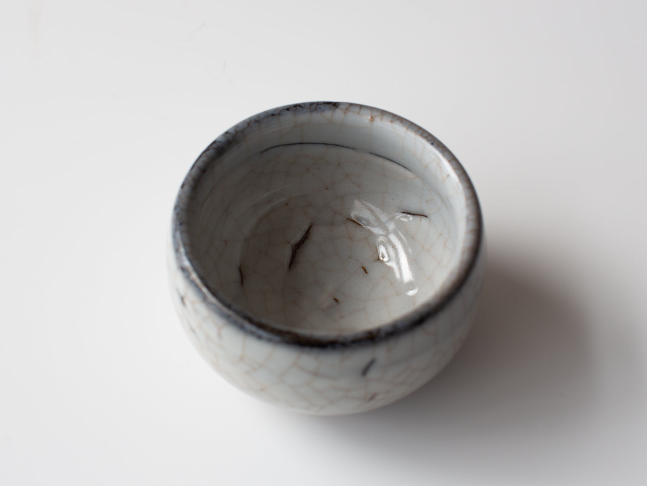 Premium Cobalt Blue & Shino Glaze Ceramic Tea Cup - Handcrafted Japanese Style for Matcha, Coffee & Tea Lovers | Perfect for Home, Office & Gift Giving