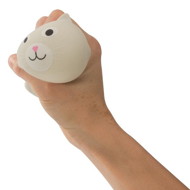 Cute Cuddle Kitty Squishy Sensory Stress Relief Toy for Kids & Adults - Perfect for Anxiety Relief, Fidgeting, and Classroom Focus