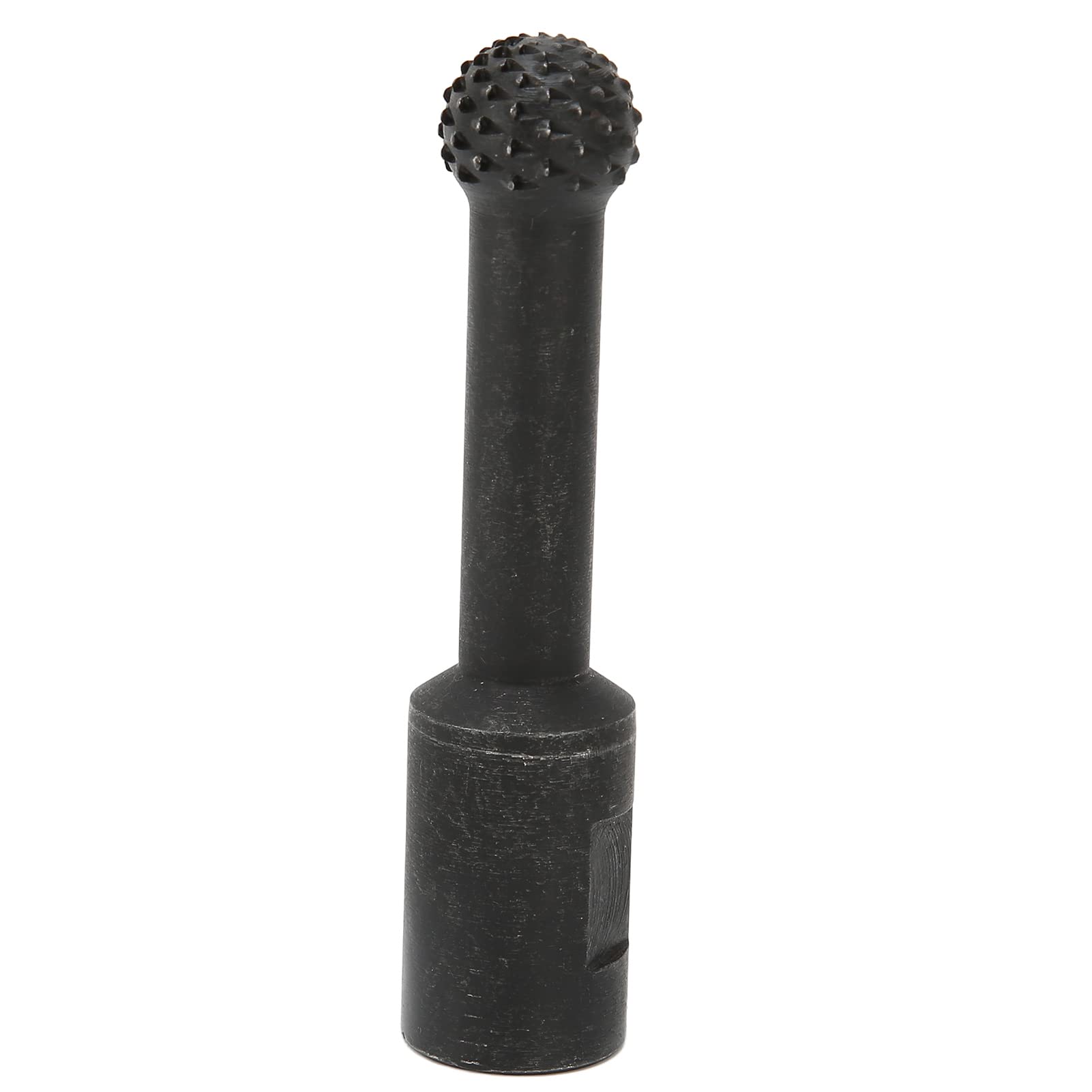 High-Quality Chrome Vanadium Alloy Steel Round Fine Polishing Burr - 20mm Hardened File for Quick Stock Removal - Perfect for 115/125 Angle Grinders, Metal Engraving & DIY Projects
