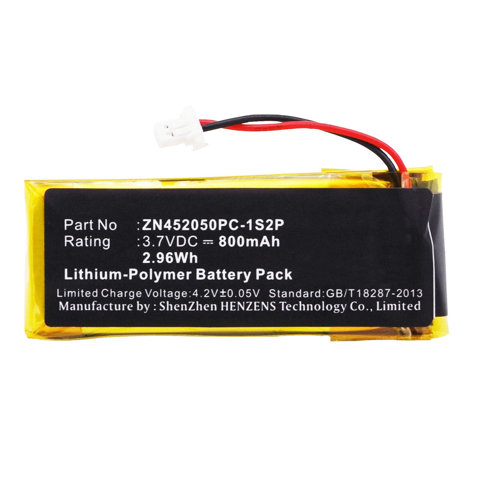Synergy Digital Wireless Headset Battery Replacement for Cardo Scala Rider G9x - 800mAh Li-Polymer Battery (3.7V) - Compatible with Cardo ZN452050PC-1S2P - Perfect for Motorcycle Bluetooth Headsets & Long Rides