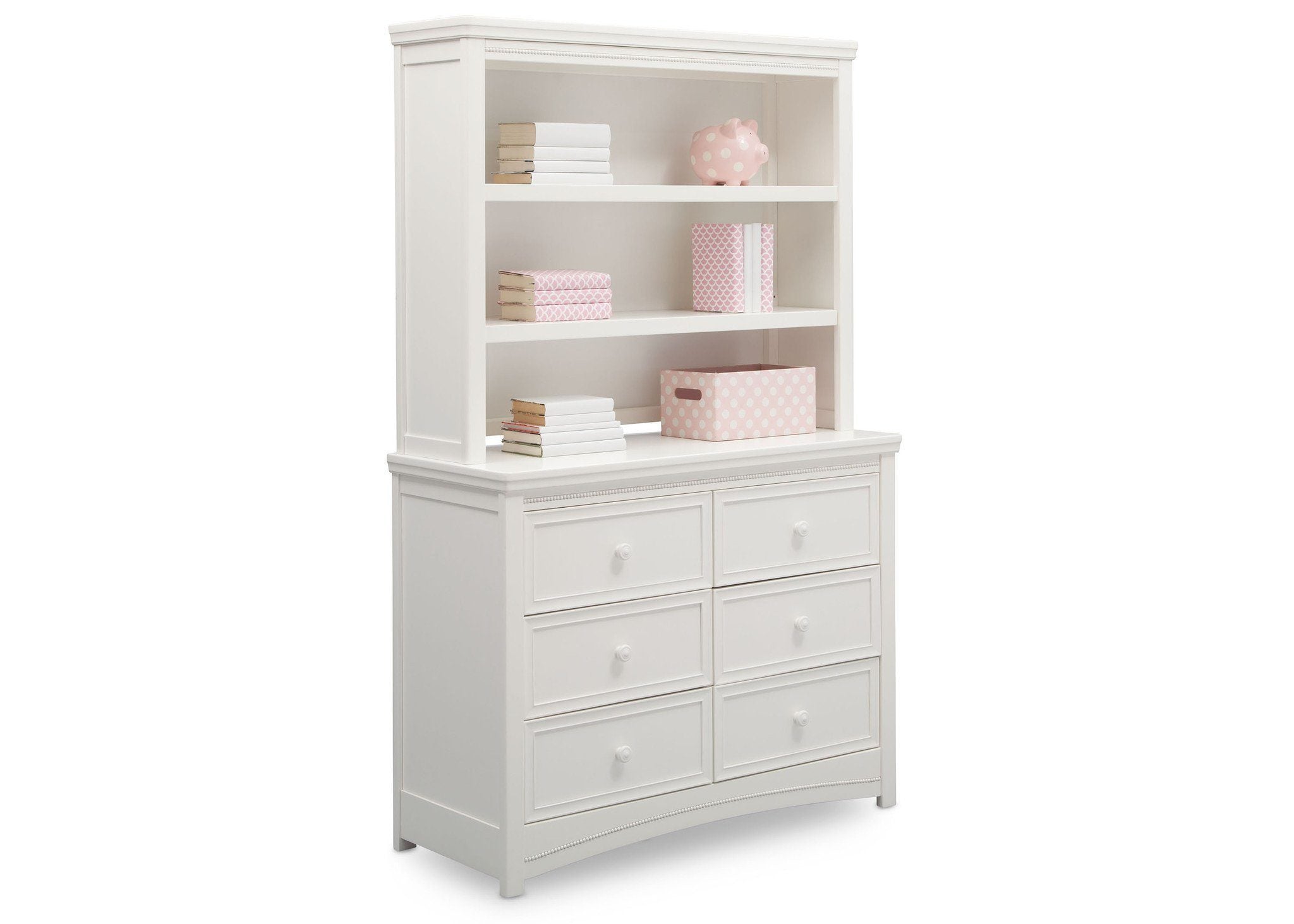 Lindsey 6 Drawer Dresser - Modern Wooden Chest of Drawers for Bedroom Storage & Organization - Perfect for Clothes, Accessories, and Home Decor