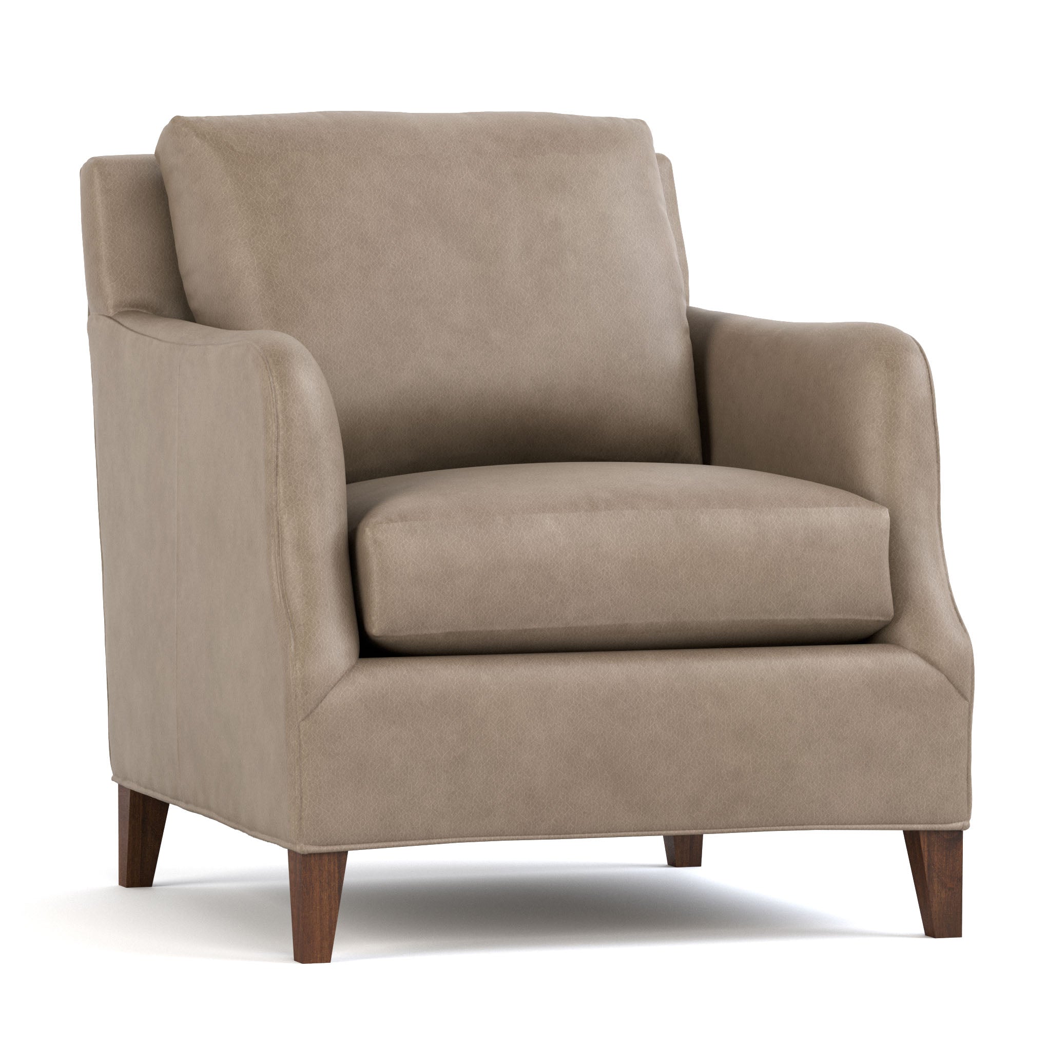 Harper Chair - Modern Accent Chair for Living Room, Bedroom & Office - Stylish Upholstered Armchair with Solid Wood Legs - Perfect for Reading, Relaxing & Decorating