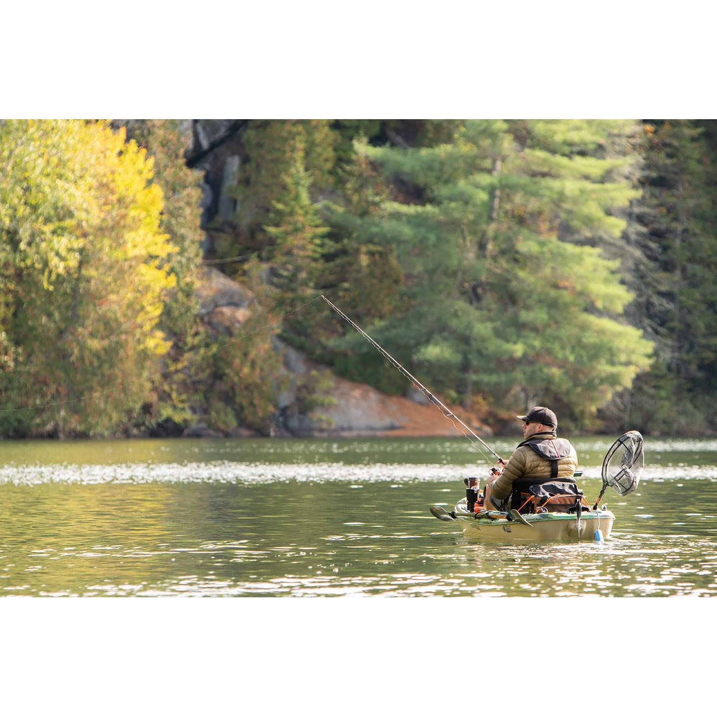 Pelican Exocrate Fishing Bag - Large Waterproof Saltwater Resistant Tackle Storage Bag for Kayak, Boat & Shore Fishing - Durable Gear Organizer for Lures, Hooks & Fishing Accessories