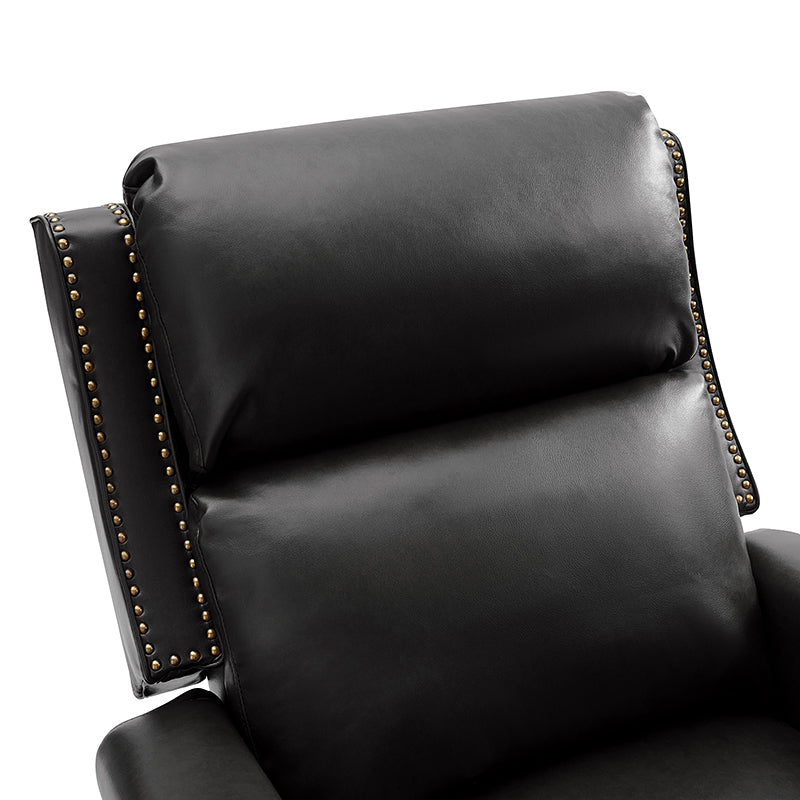 Anton Traditional Design Swivel and Rocker Power Recliner Chair - Comfortable Electric Lift Reclining Sofa for Living Room, Home Theater, and Nursing Care