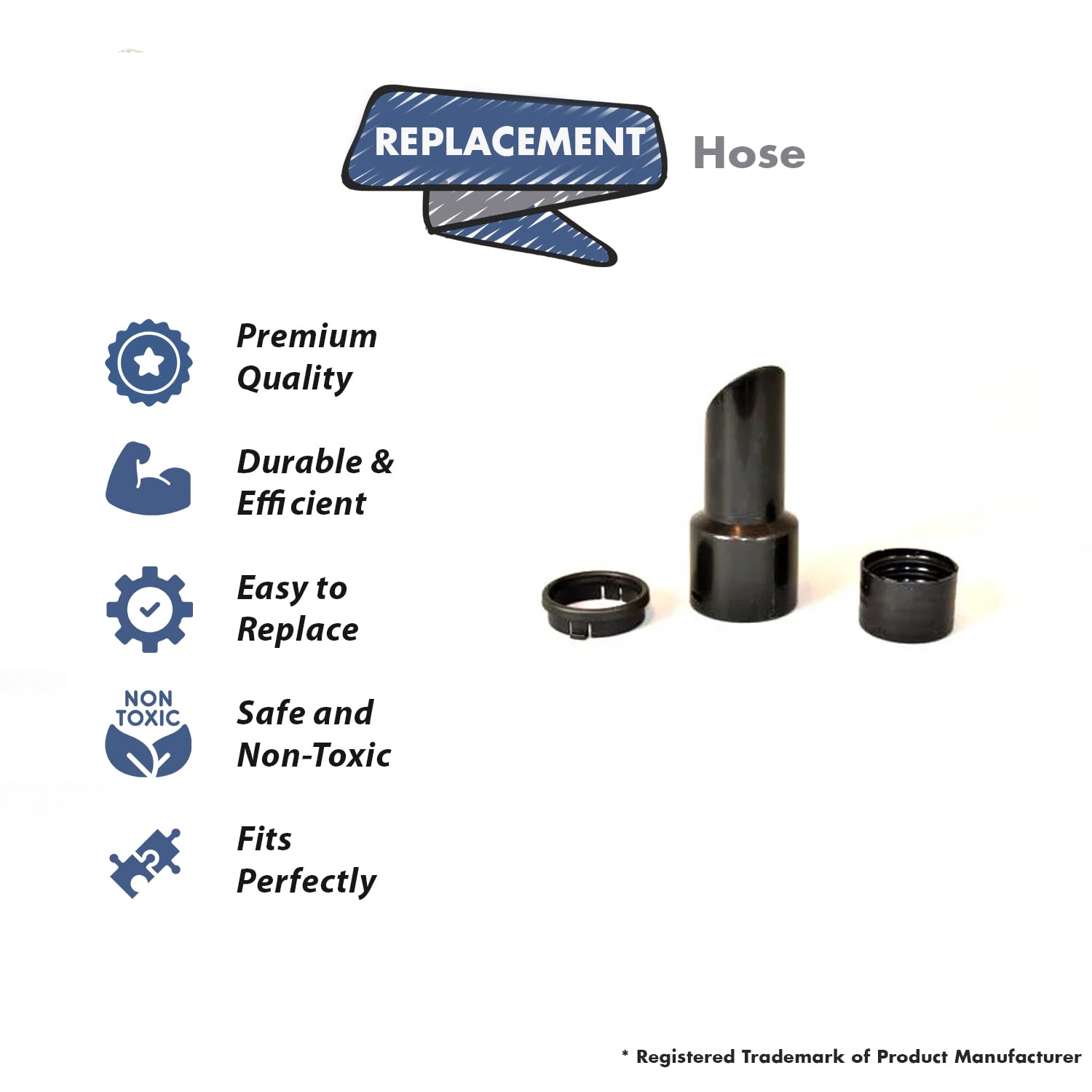 Numatic Henry Vacuum Cleaner Replacement Part - 1 1/4