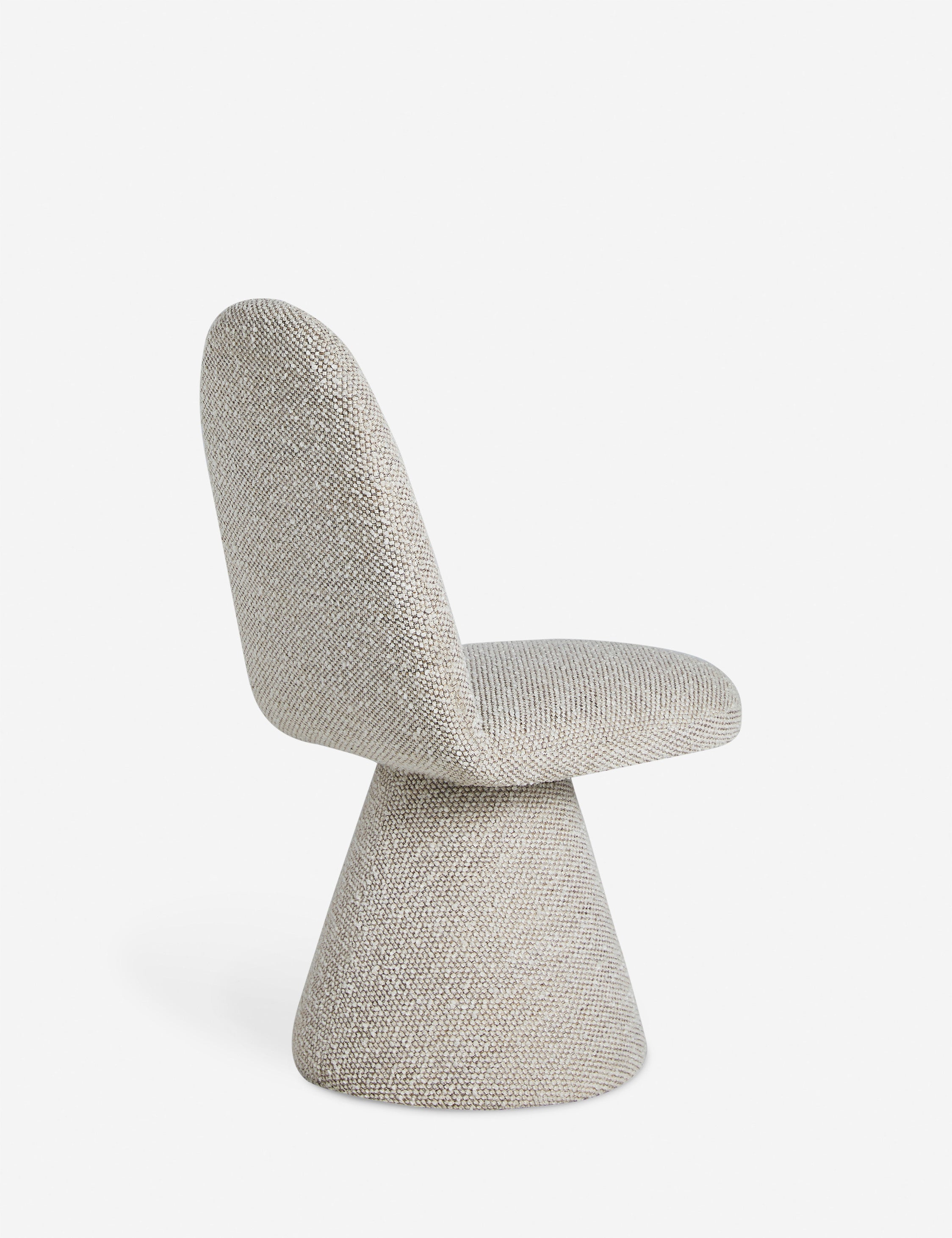 Fenton Dining Chair - Modern Wooden Kitchen Chair with Upholstered Seat - Perfect for Dining Room, Kitchen, and Home Decor