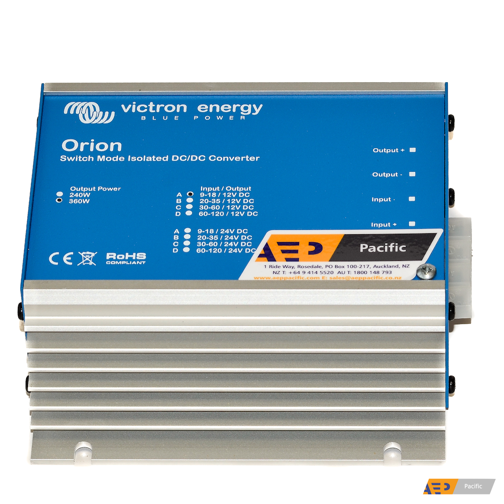 Orion 12V to 12V Isolated DC-DC Converter 360W - Power Supply for RVs, Boats, and Off-Grid Solar Systems