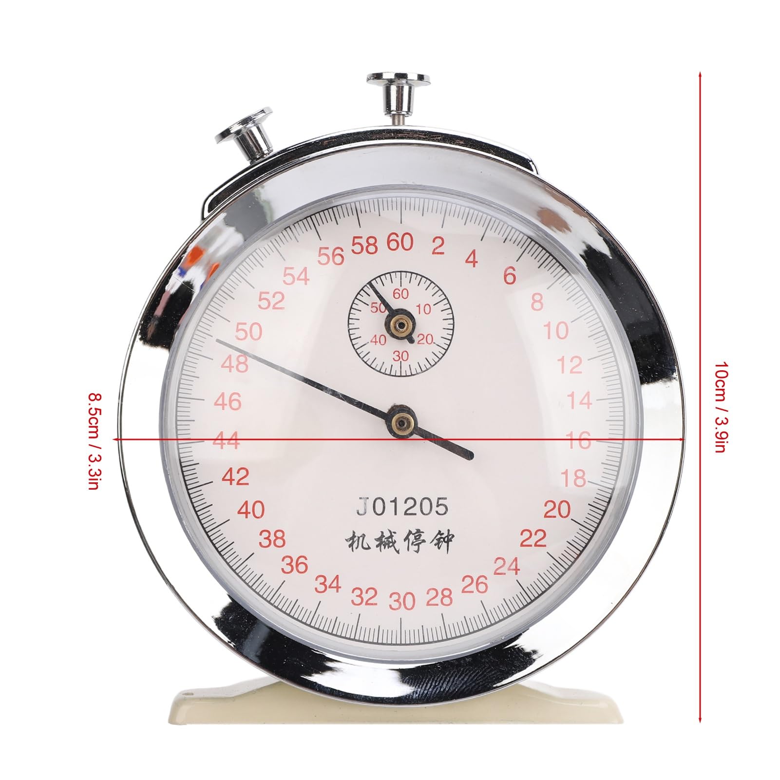 60s Mechanical Stopwatch with 0.2s Precision - Compact Sports Timer for Running, Countdown & Course Testing - Perfect for Track Events, Gym Workouts & School PE Classes