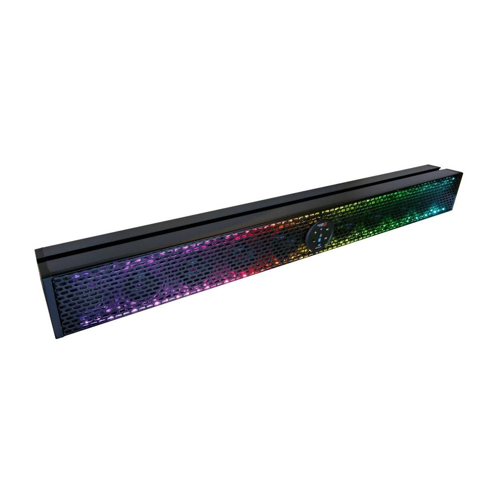 Cerwin Vega SBL3 RPM XED Series 3 10-Inch Waterproof Soundbar System with LED Lights - Perfect for Outdoor Parties, Boat, Poolside & Home Theater Audio