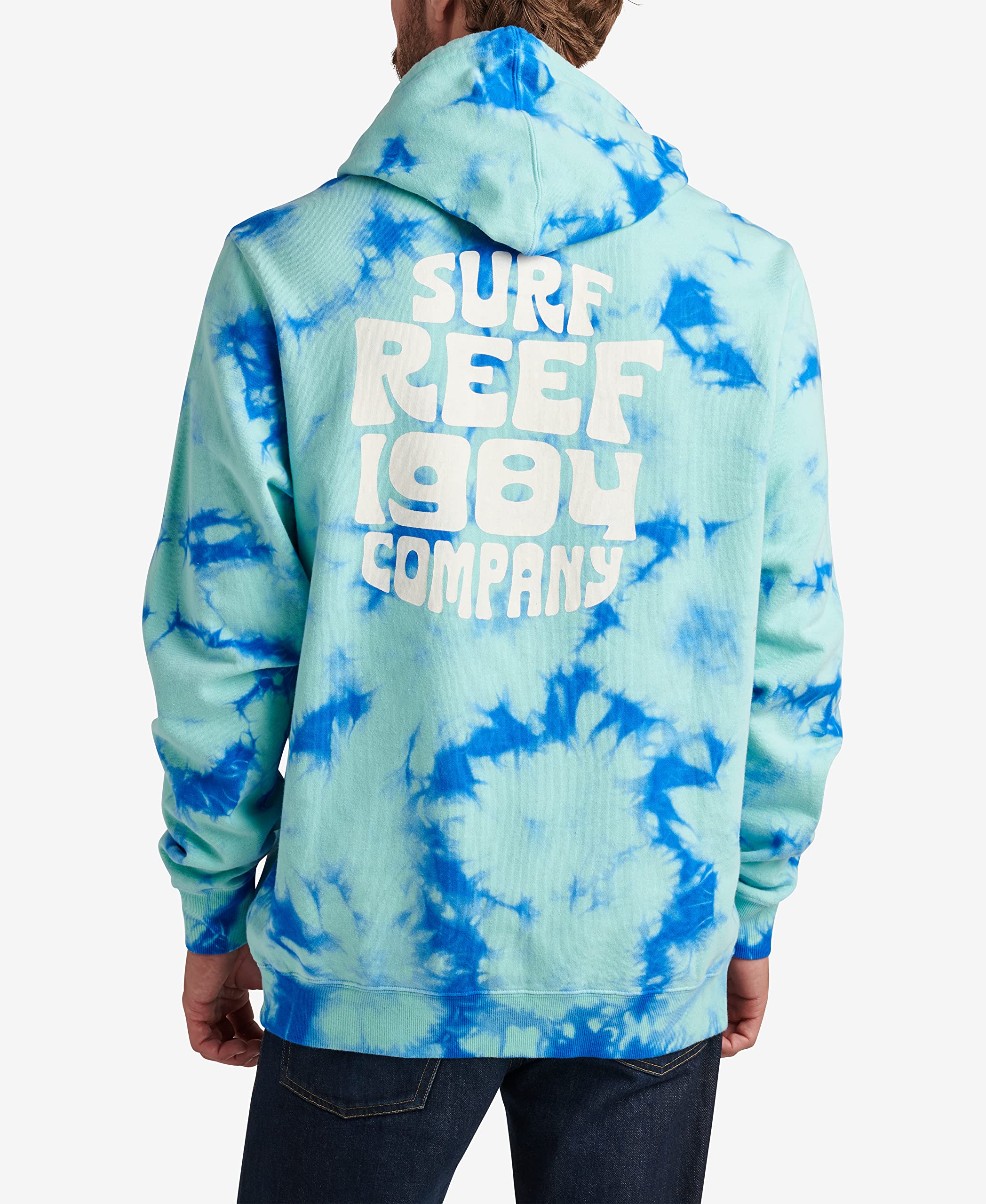 REEF Men's Fleece Hoodie - Soft & Warm Winter Pullover for Outdoor Activities, Camping, and Casual Wear
