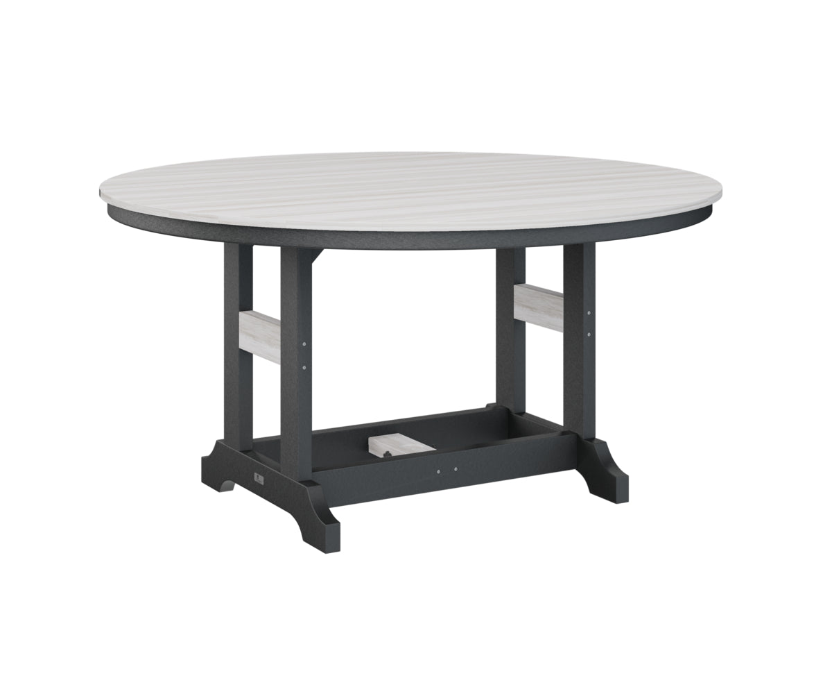 Berlin Gardens Garden Classic 60-Inch Round Bar Height Table - Perfect for Outdoor Dining, Patio Parties & Backyard Gatherings