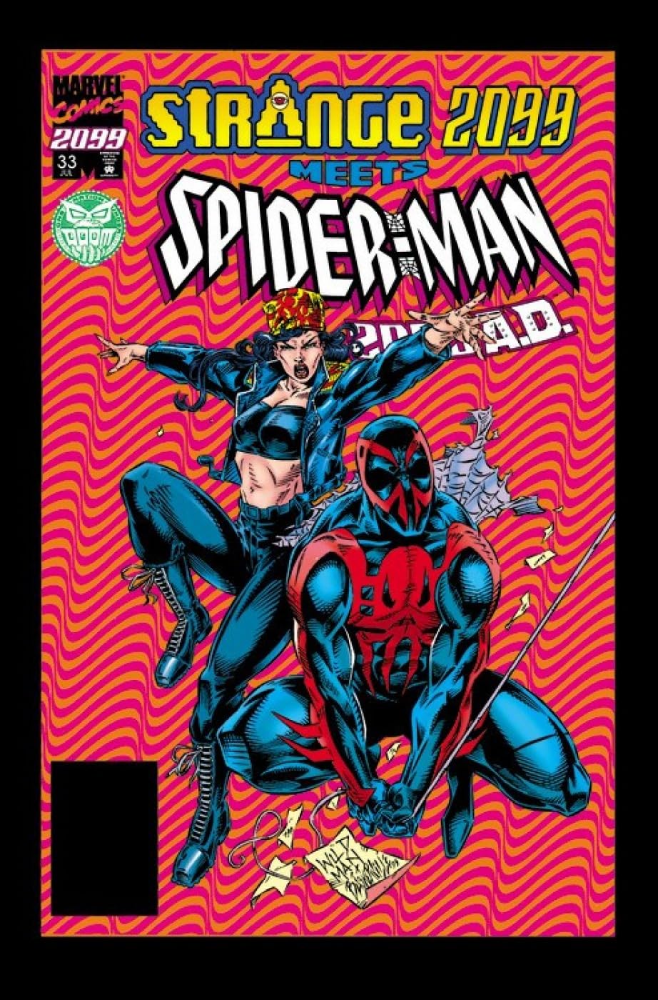 Spider-Man 2099 Classic Action Figure - Marvel Collectible Toy for Kids & Adults - Perfect for Display, Gifts & Superhero Play