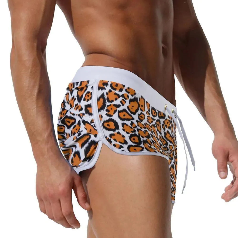 Ocean Motion Men's Quick-Dry Swim Trunks - Lightweight & Comfortable Board Shorts for Swimming, Beach, Surfing & Summer Activities