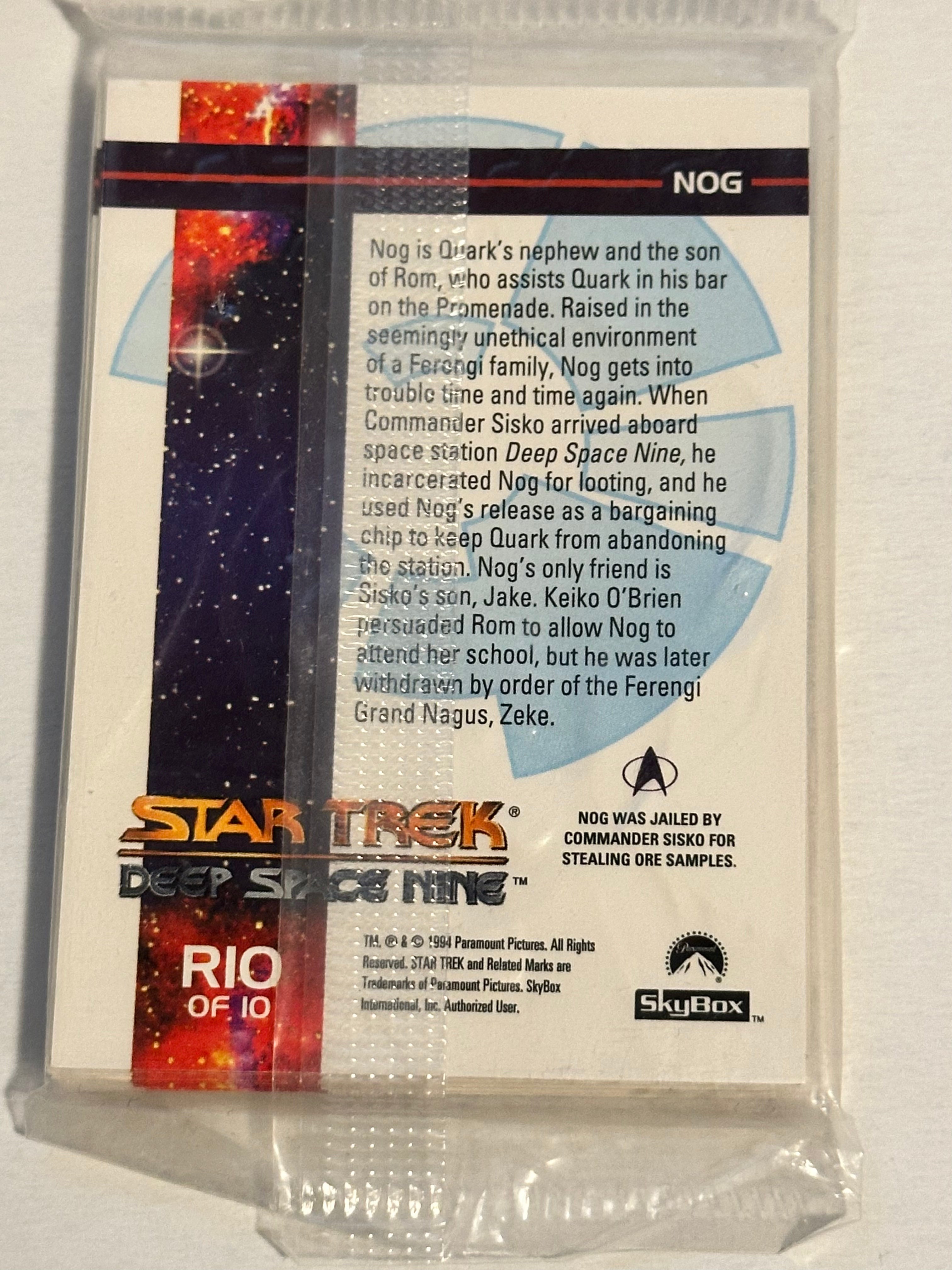 Star Trek Deep Space 9 Rare Redemption 10-Card Special Collector's Set - Perfect for Trekkie Fans, Gift Giving & Trading Card Game Enthusiasts