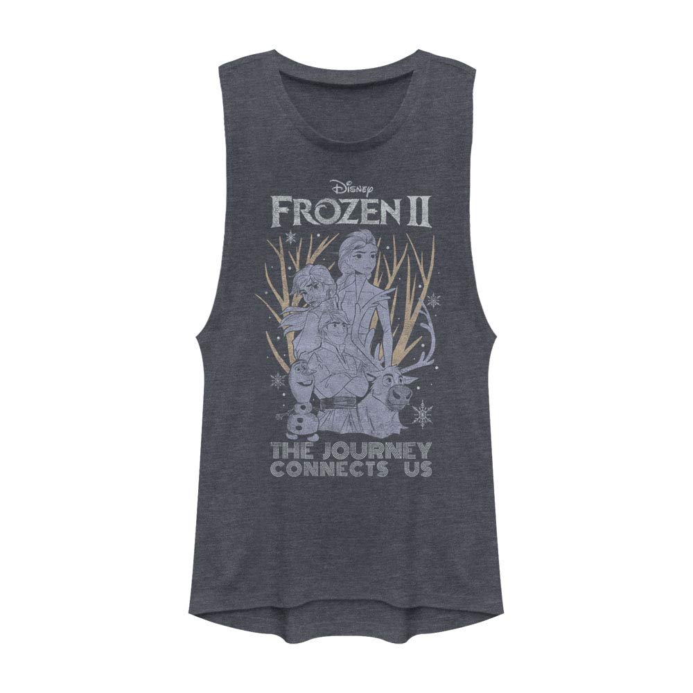 Disney Women's Tank Tops - Cute Cartoon Graphic Sleeveless Shirts for Summer, Gym, and Casual Wear | Official Licensed Merchandise | Perfect for Disney Fans, Vacation, and Theme Park Outfits