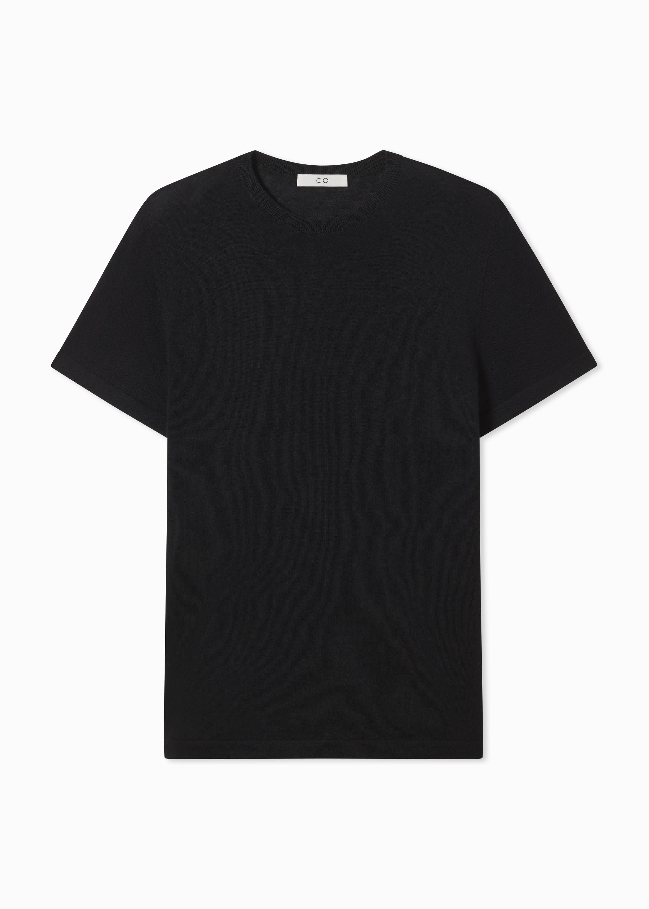 Premium Black Fine Cashmere T-Shirt for Men & Women | Soft & Luxurious Comfort | Perfect for Casual Wear, Layering & Travel